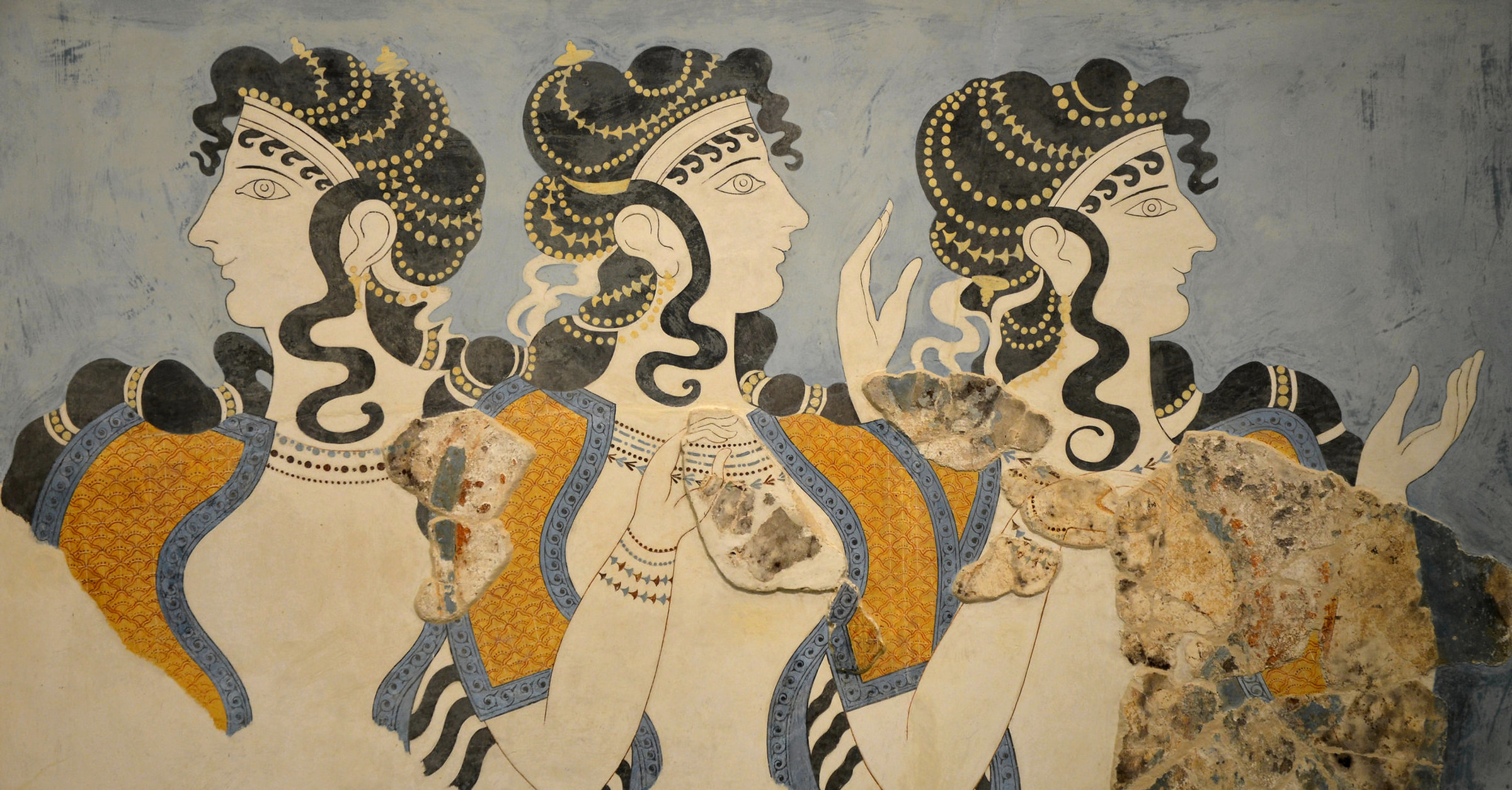 Beauty in the Bronze Age - Minoan & Mycenaean Fashion - World History ...