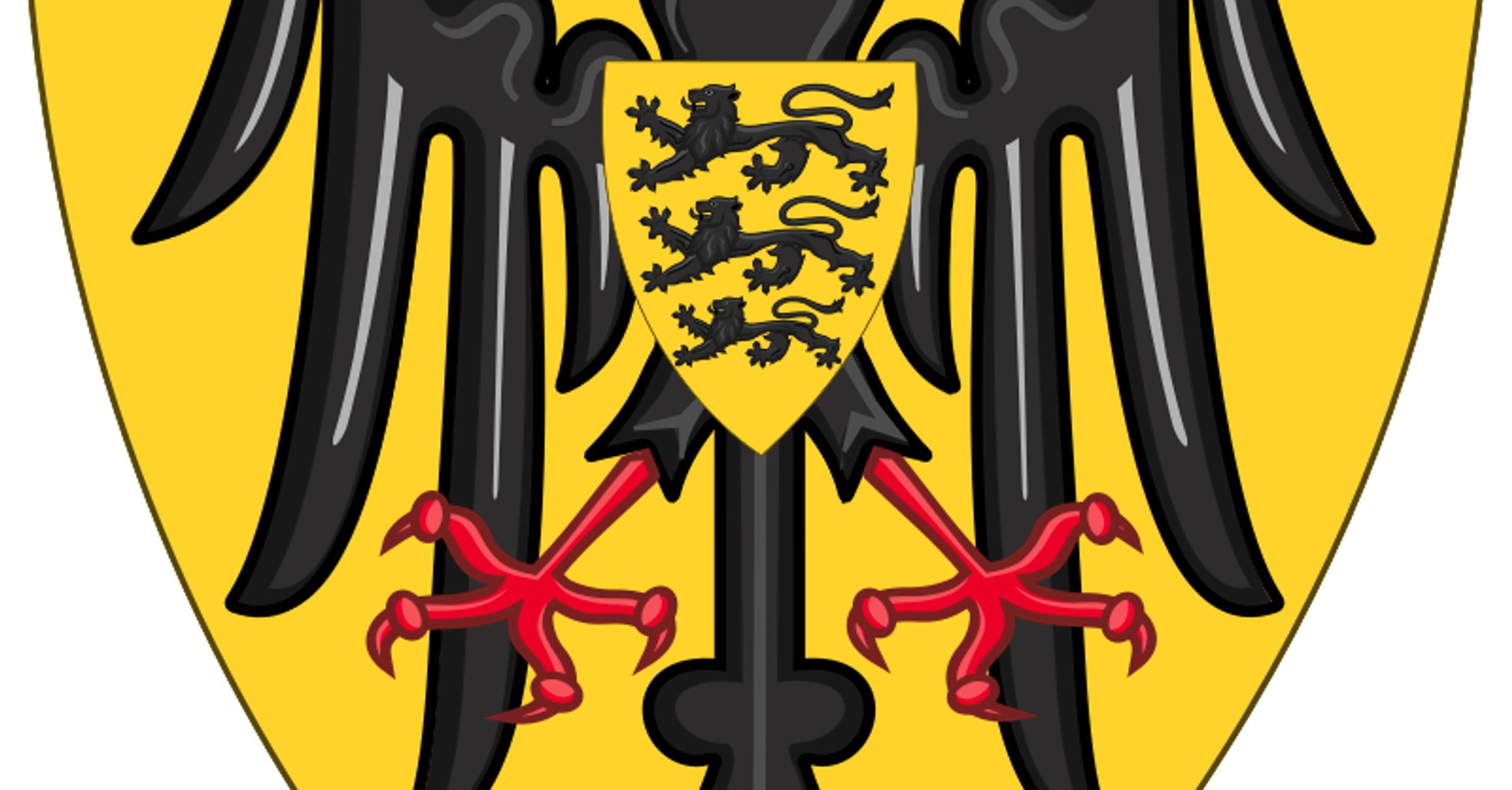 Imperial Coat of Arms of the Hohenstaufen Dynasty - World History