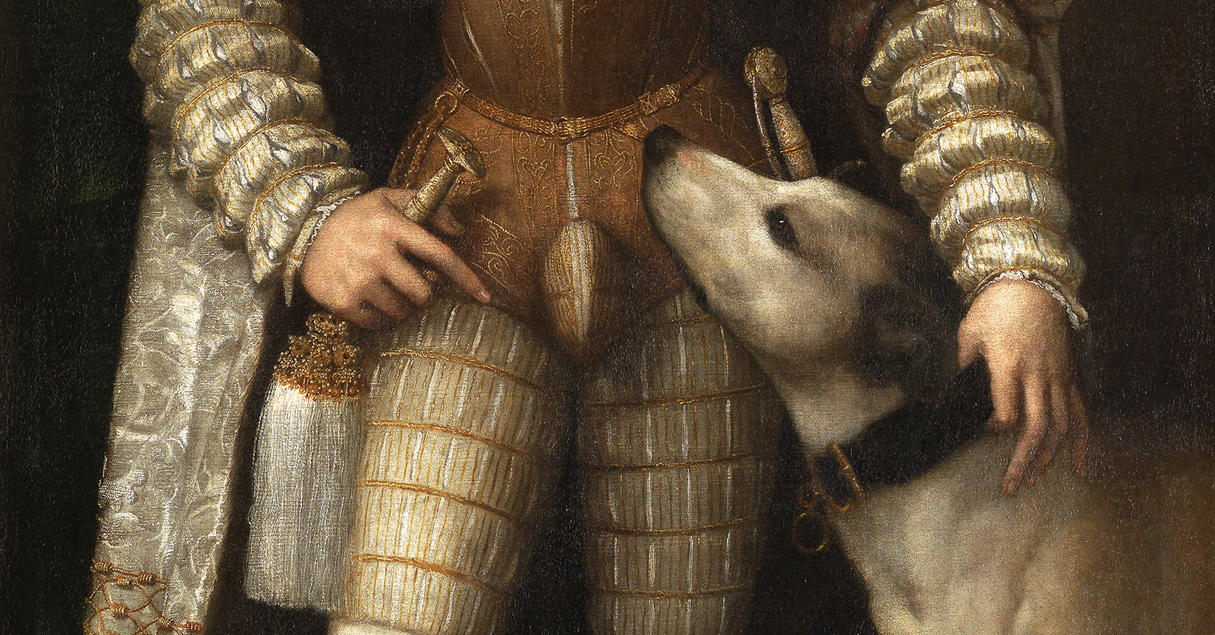 Charles V with a Dog by Titian - World History Encyclopedia