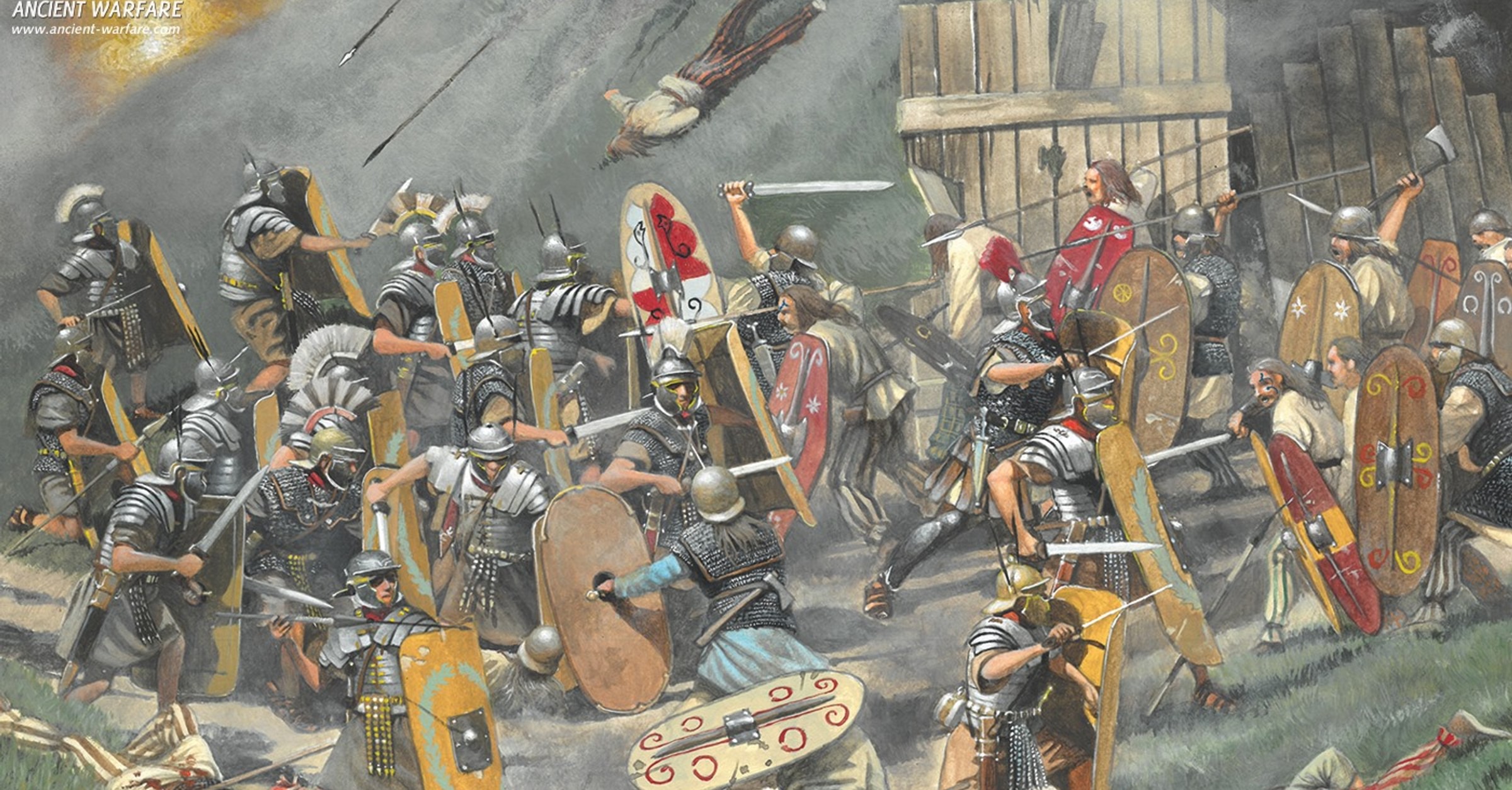 Battle Between Romans & Celts at Cadbury Castle - World History ...
