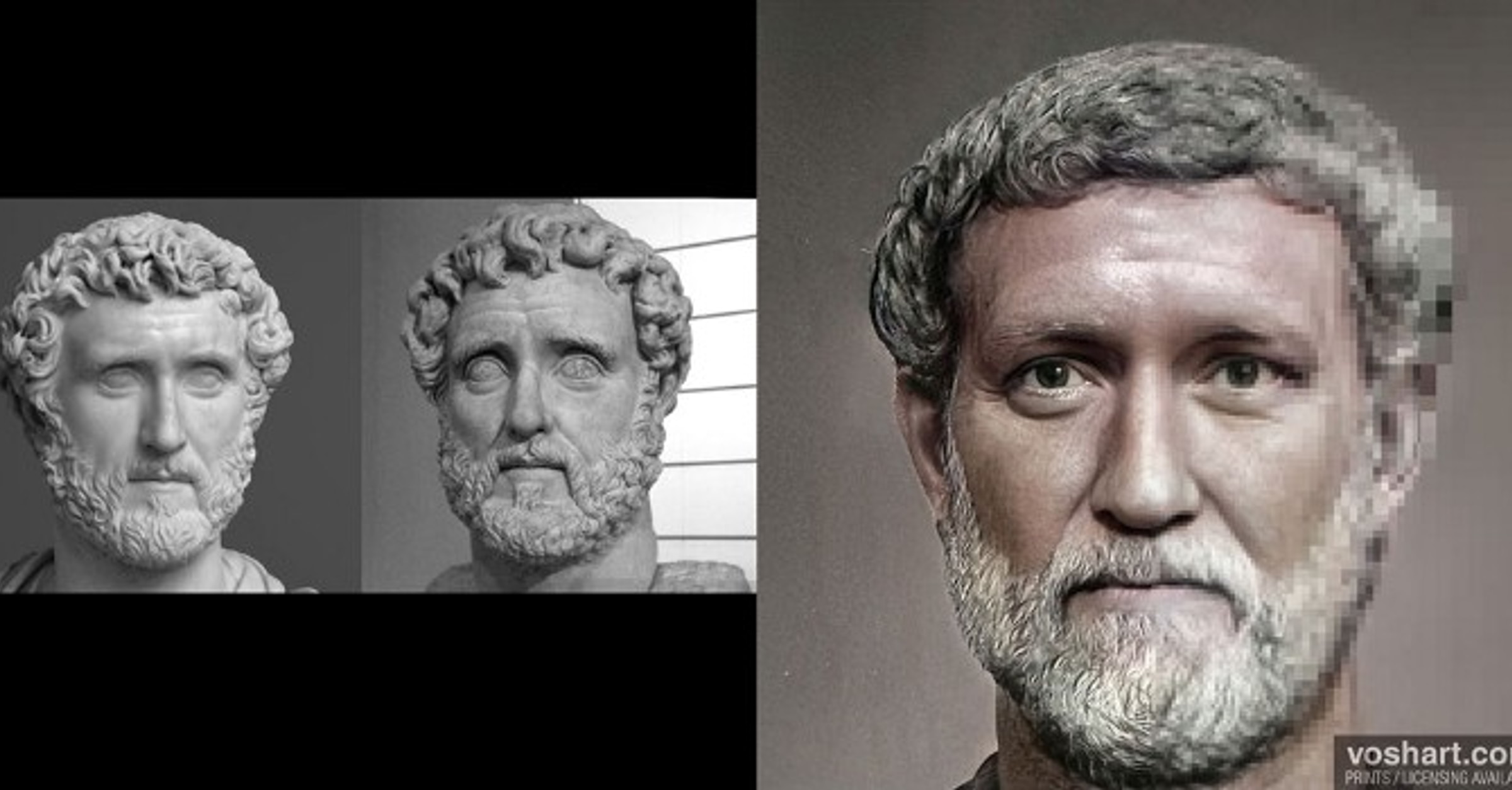 Antoninus Pius (Artistic Facial Reconstruction) - World History ...