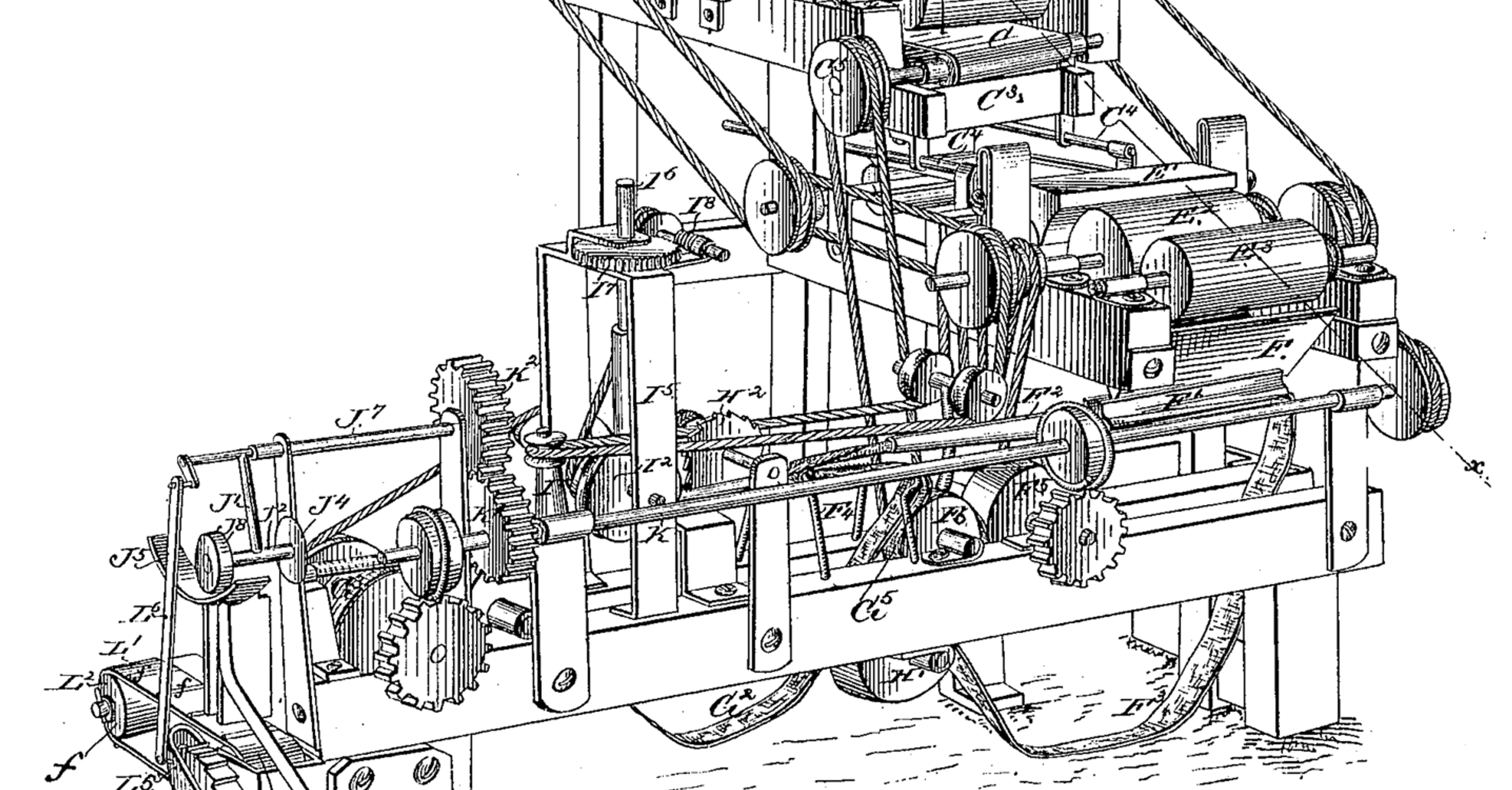 Bonsack's Cigarette Rolling Machine