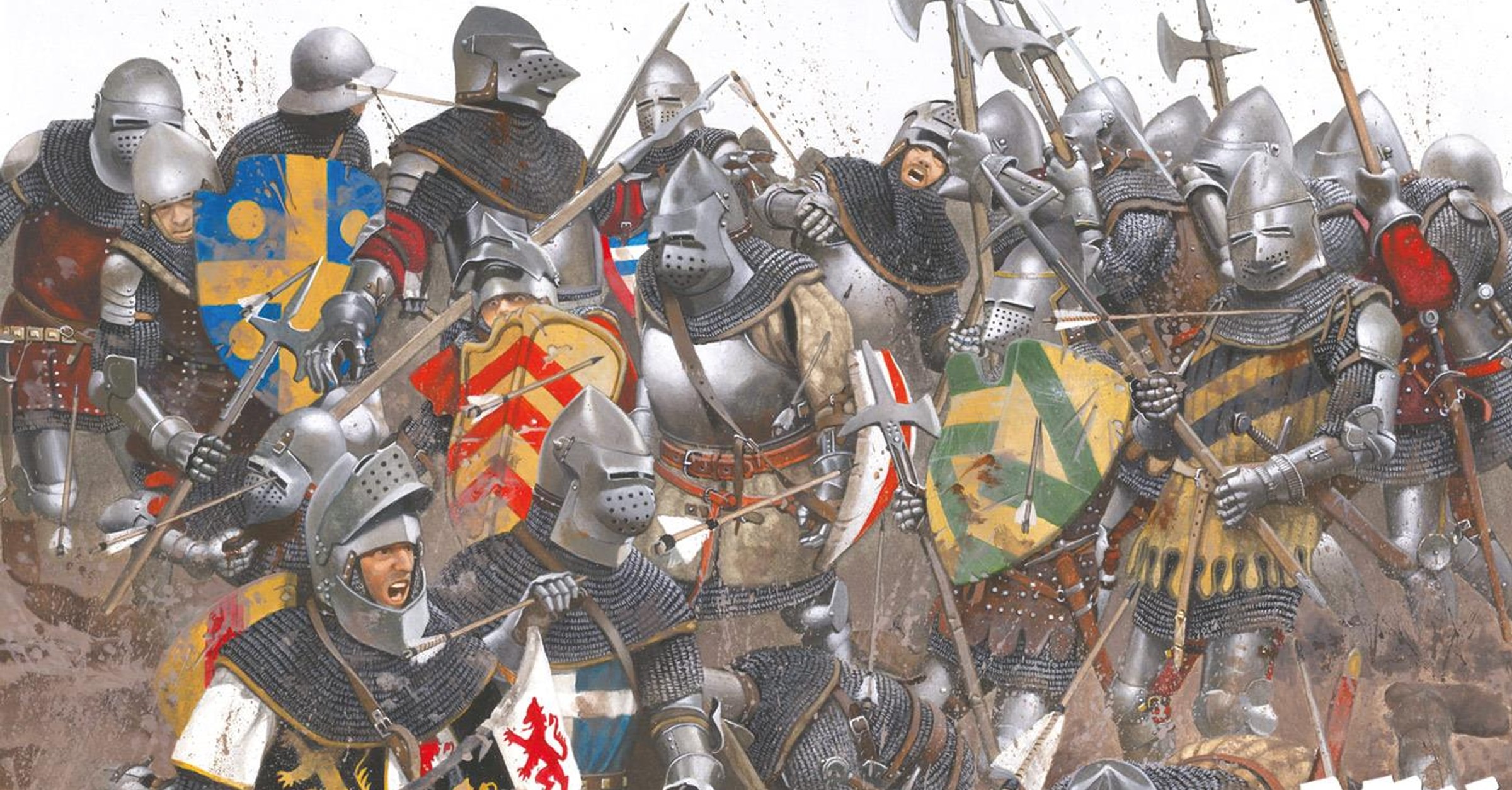 Illustration of the Battle of Agincourt (1415 CE) - World History ...