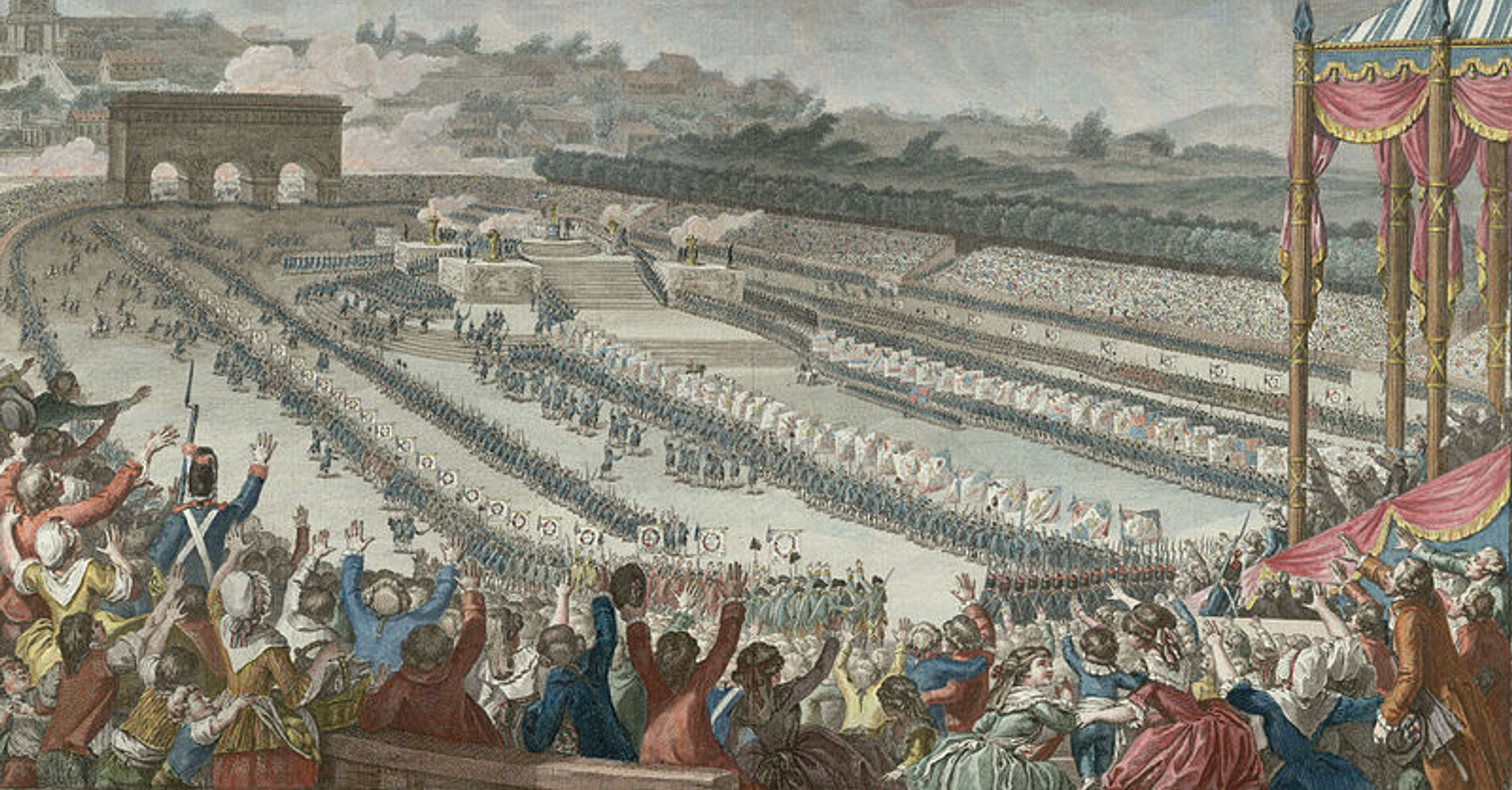 1st Federation / July 14, 1790 フランス革命 Festival of the Federation - World History Encyclopedia