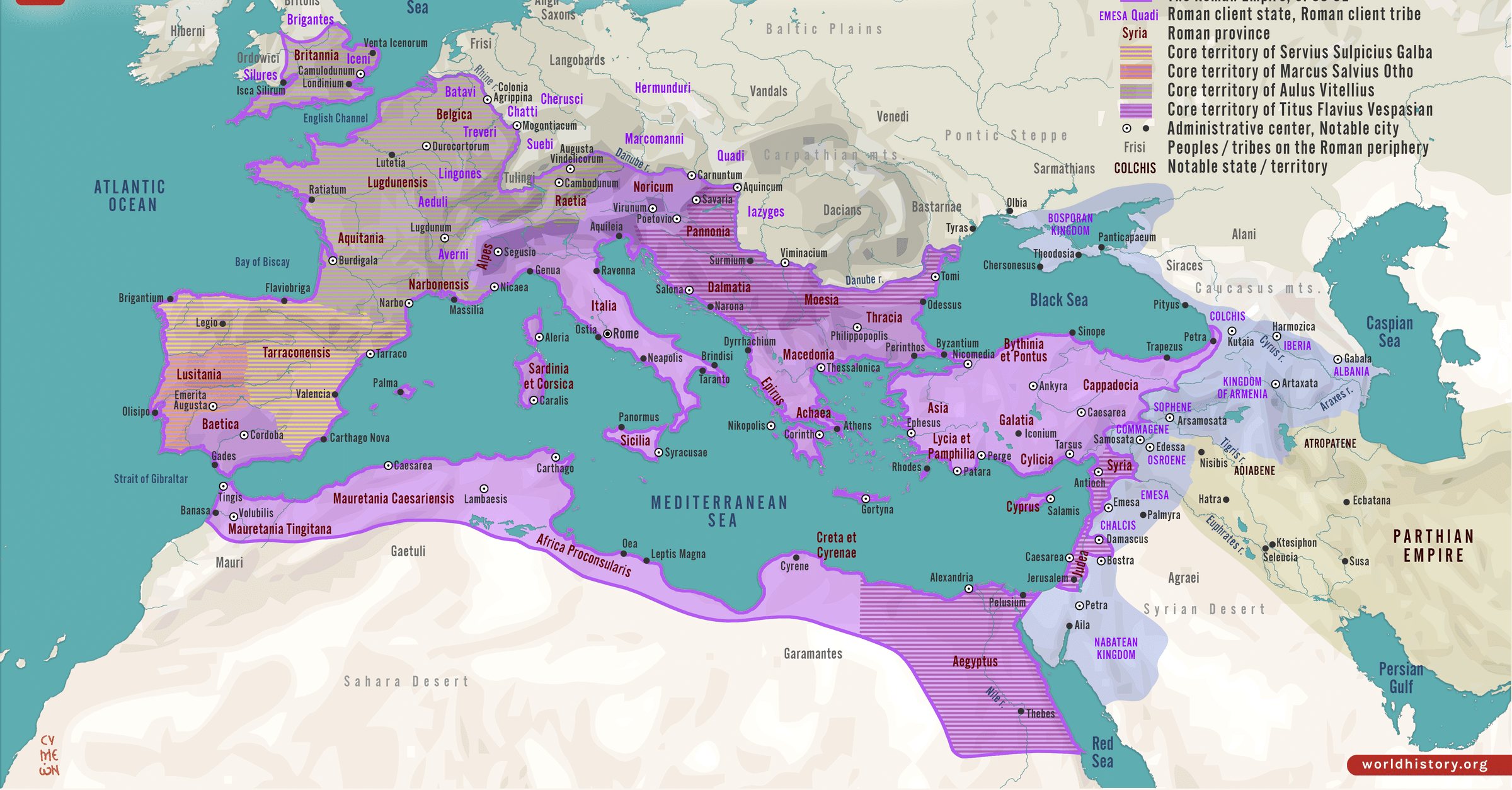 Year of the Four Emperors: The 'Game of Thrones' of the Roman Empire