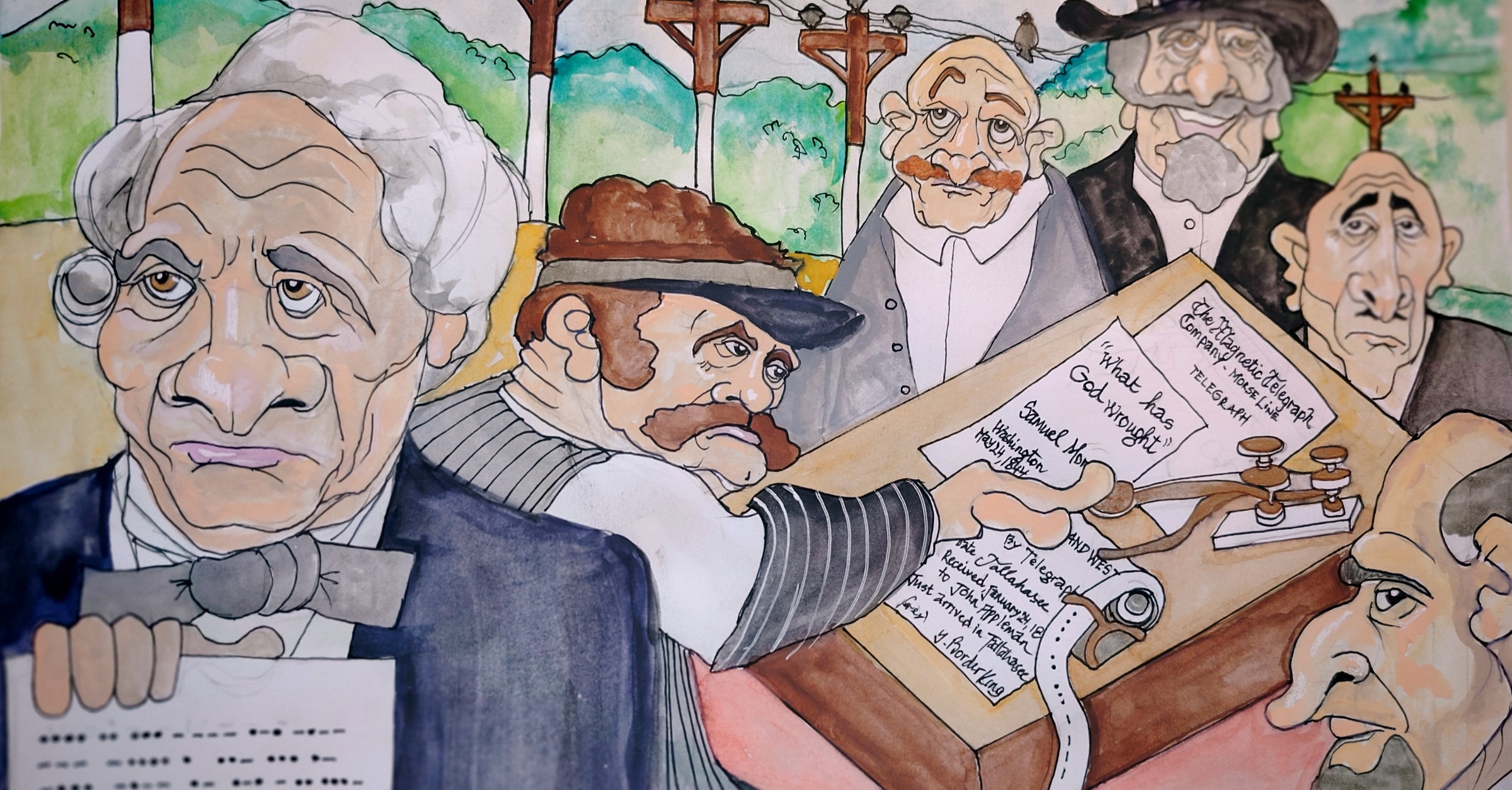 Samuel Morse The Telegraph 1837 World History Encyclopedia