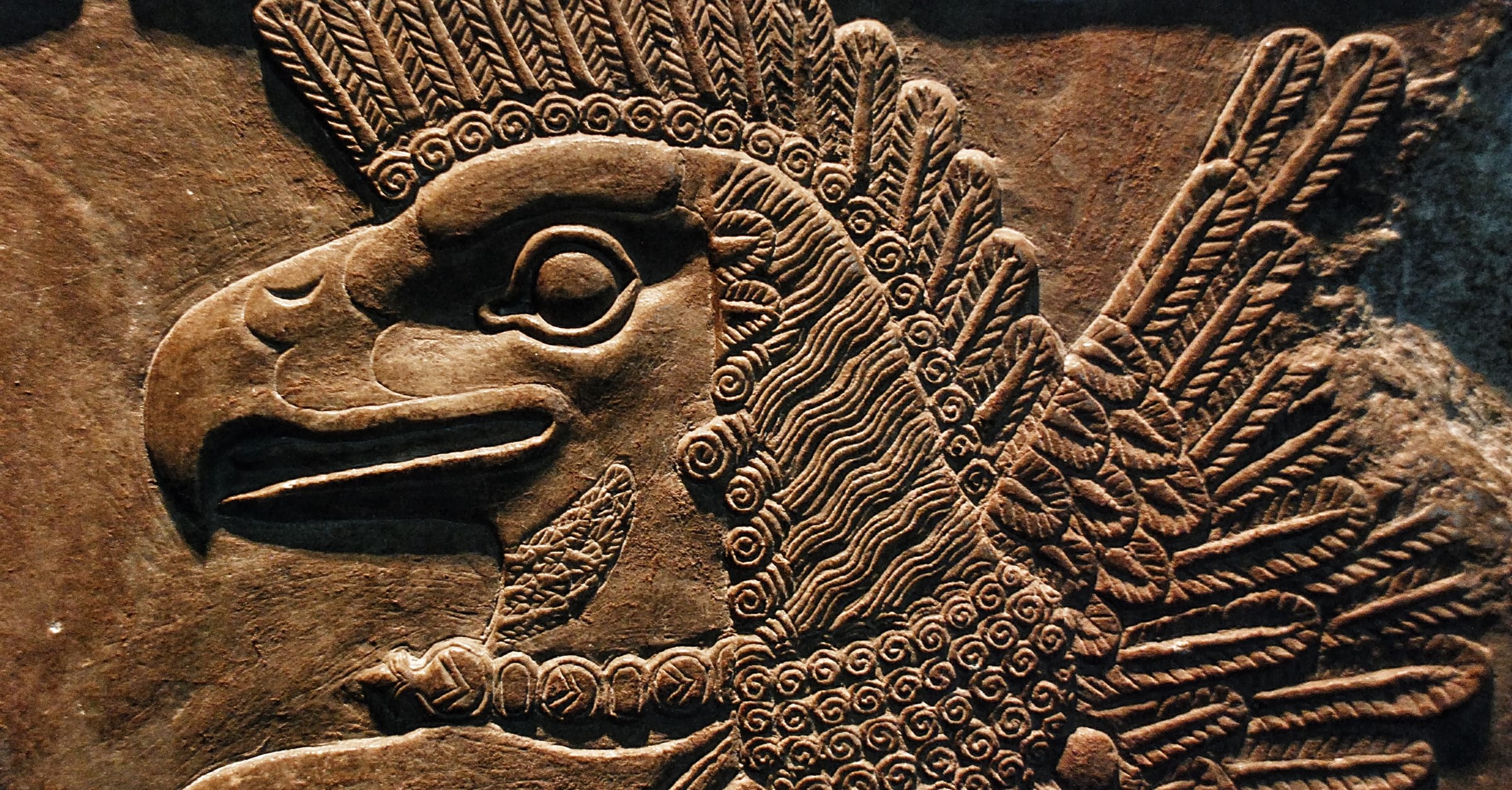 Ancient Ritual Using Bird Heads Eagle-Headed Protective Spirit - World History Encyclopedia