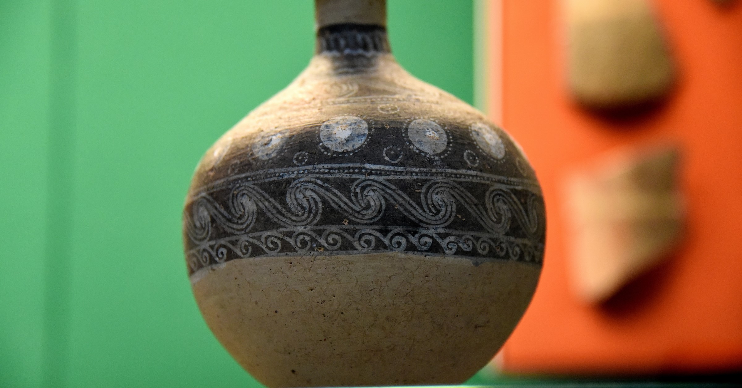 Flask of Atchana Ware from Alalakh - World History Encyclopedia