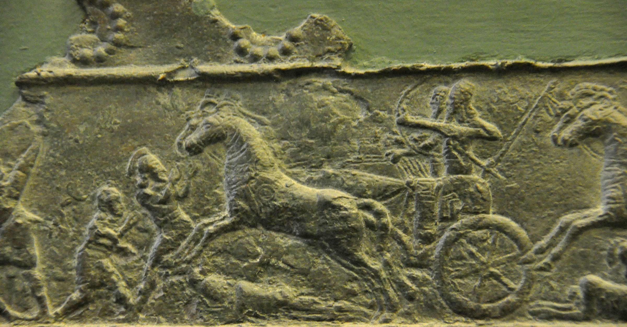 Detail of Balawat Gate - World History Encyclopedia