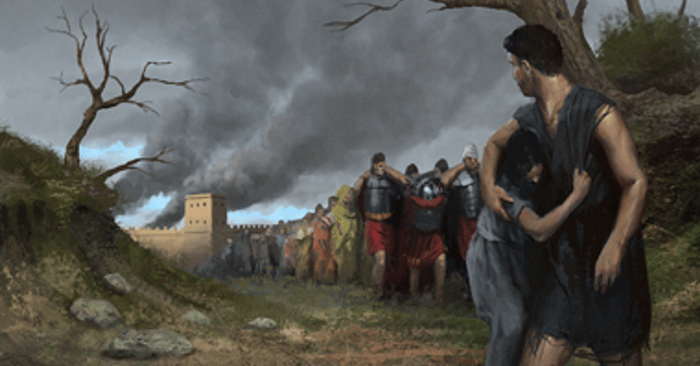 Flayed Roman Fleeing Romans - World History Encyclopedia