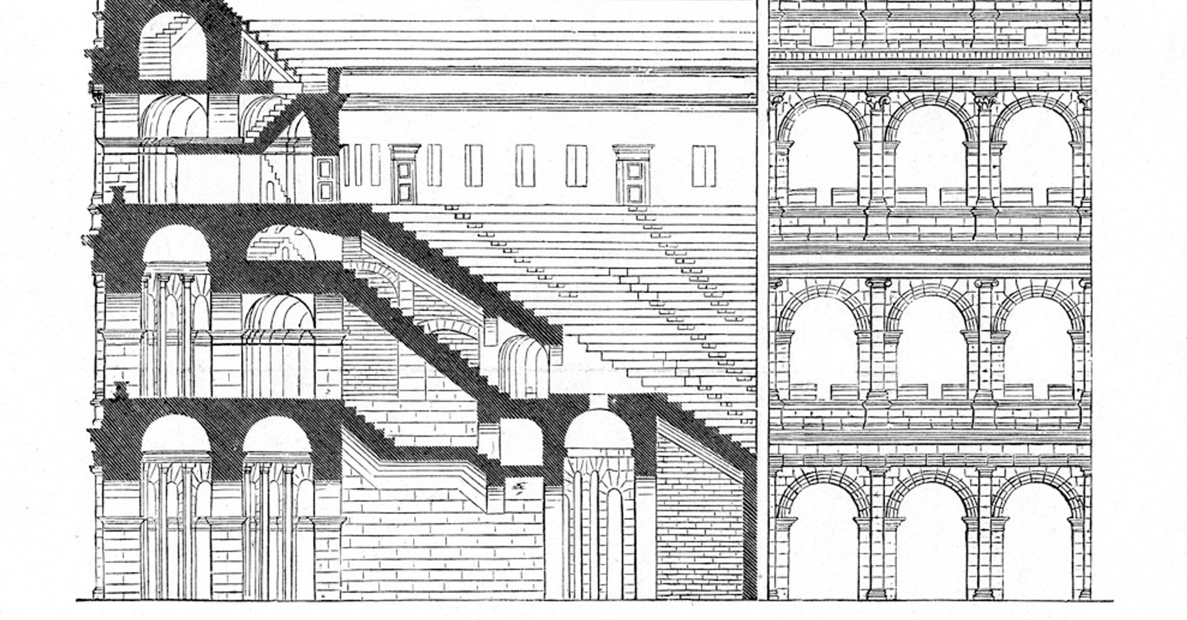 Colosseum Cross-Section - World History Encyclopedia