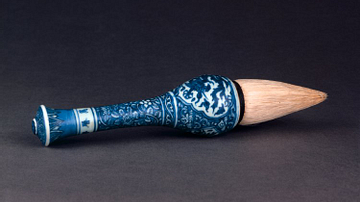 Ming Porcelain Brush Handle