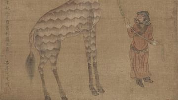 Giraffe Tribute to Emperor Yongle