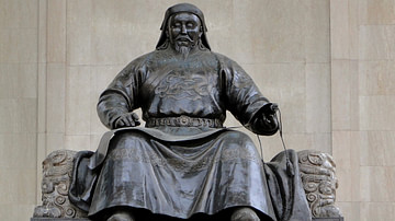 Kublai Khan Statue
