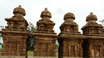 Smaller Shrines, Kailasanatha Temple