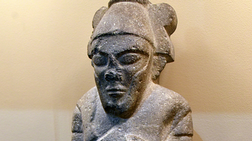 Statue of an Ammonite King