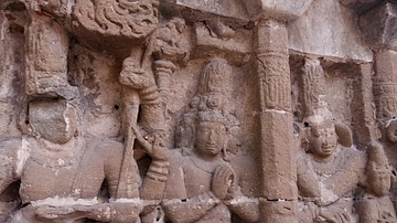 Wall Reliefs, Kanchipuram
