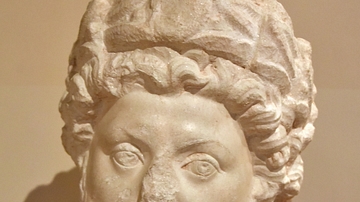 Head of Marcus Aurelius from Petra