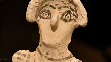 Plaster Figurine from Khirbet as-Samra