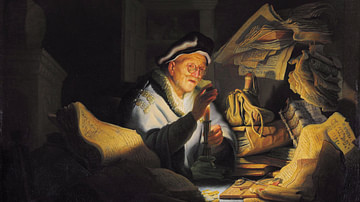 The Parable of the Rich Fool by Rembrandt