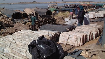 Transporting Salt on the Niger River