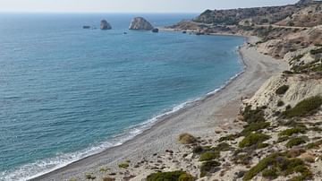 Aphrodite's Rock in Cyprus