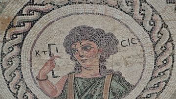 Byzantine Mosaic with a Personification of Ktisis