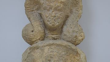Cypriot Capital with the Image of Hathor