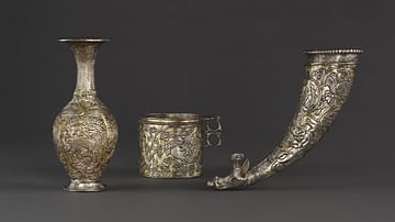 Tibetan Vase, Beaker & Rhyton