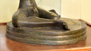 The Bassetki Statue at the Iraq Museum