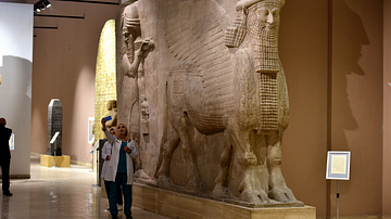 Lamassu from Khrsabad at the Iraq Museum