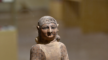 Ivory Statue from Nimrud at the Iraq Museum