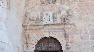 Door of the Abbey of St. Victor, Marseille