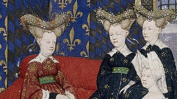 Christine de Pizan Presenting Her Book to Queen Isabeau