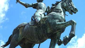 Joan of Arc on Horseback