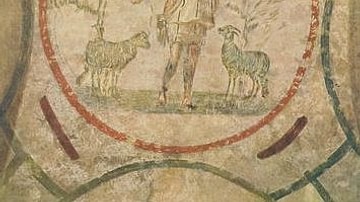 The Good Shepherd, Catacombs of Priscilla