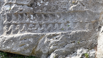 Rock Relief with Procession of Hittite Deities at Yazilikaya