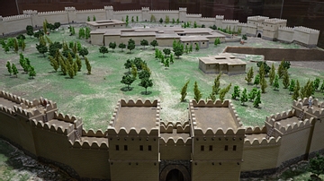 Model of Alacahöyük in the Hittite Period