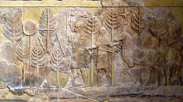 Assyrian Hunters from Khorsabad