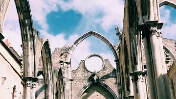 Ruins of The Church of Santa Maria do Carmo