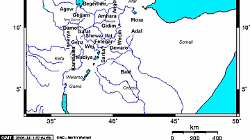 Ethiopian Empire Map