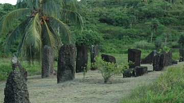 Stone Face Monoliths of Palau