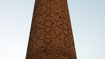 Minaret, Ali Mosque, Isfahan