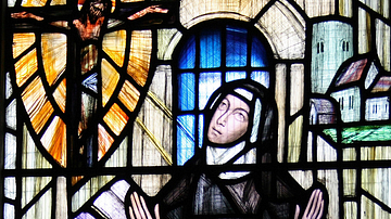 St. Julian of Norwich in Prayer