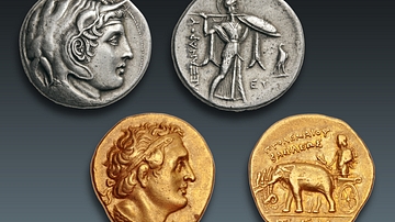 Elephant Symbolism on the Coins of Ptolemy I