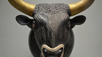 Bull’s Head Rhyton from Knossos