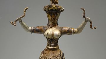 Minoan Snake Goddess Figurine