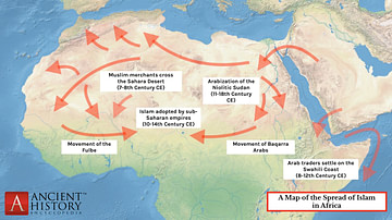 La expansión del islam en el África antigua