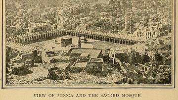 View of Mecca and the Sacred Mosque, 1900 CE