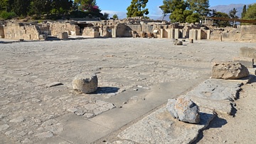 Central Courtyard, Phaistos, Crete